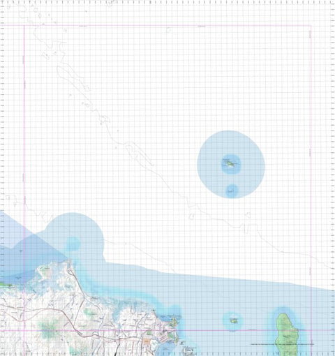 Getlost Map 8558 ABBOT POINT Topographic Map V14d 1:75,000 QLD Preview 1