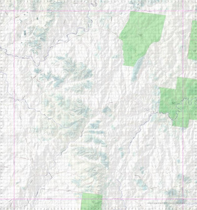 Getlost Map 8346 HOGANTHULLA Topographic Map V14d 1:75,000 QLD Preview 1