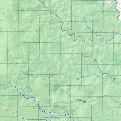Getlost Map 7956 PENTLAND Topographic Map V14d 1:75,000 QLD Preview 3