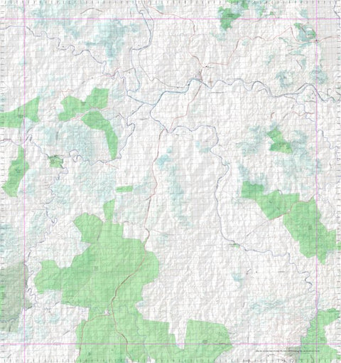 Getlost Map 9146 MUNDUBBERA Topographic Map V14d 1:75,000 QLD Preview 1