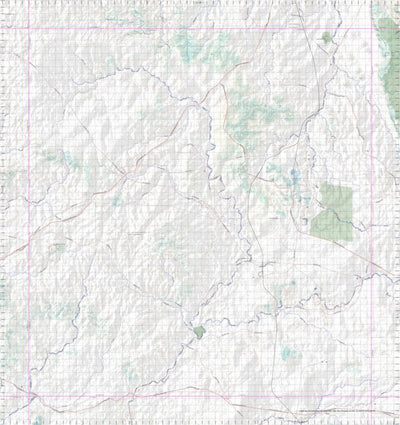 Getlost Map 8455 BYERWEN Topographic Map V14d 1:75,000 QLD Preview 1