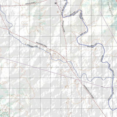 Getlost Map 8455 BYERWEN Topographic Map V14d 1:75,000 QLD Preview 2
