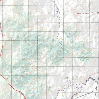 Getlost Map 8455 BYERWEN Topographic Map V14d 1:75,000 QLD Preview 3