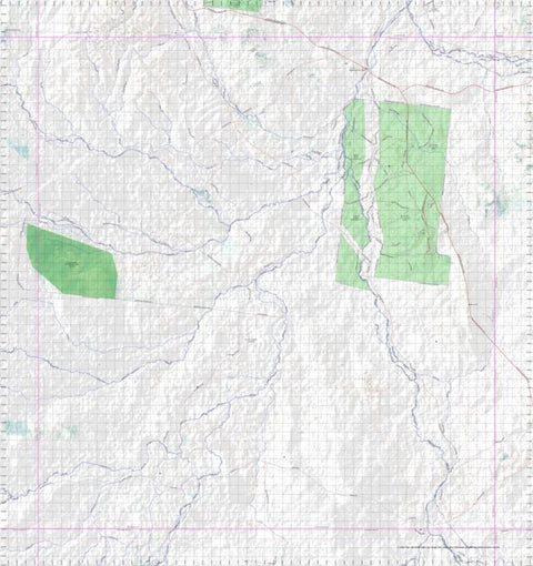 Getlost Map 8254 BULLIWALLAH Topographic Map V14d 1:75,000 QLD Preview 1