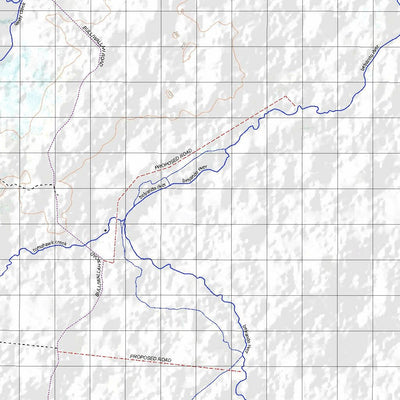 Getlost Map 8254 BULLIWALLAH Topographic Map V14d 1:75,000 QLD Preview 2