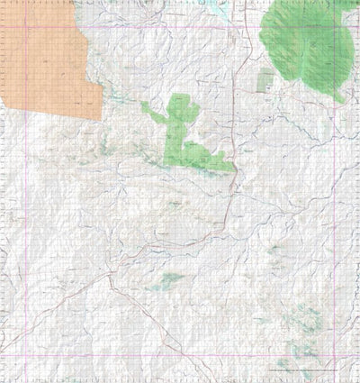 Getlost Map 8258 MINGELA Topographic Map V14d 1:75,000 QLD Preview 1