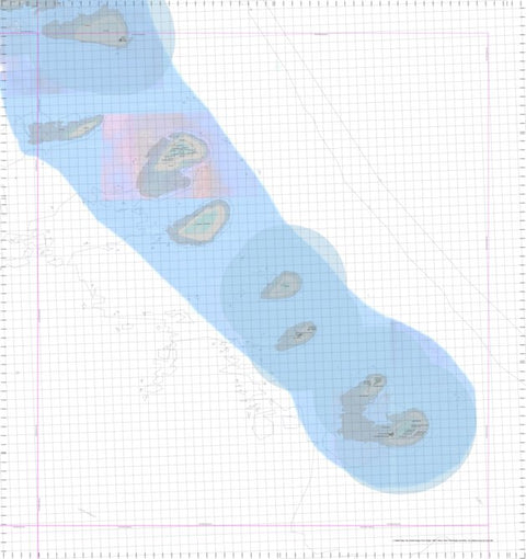 Getlost Map 9350 HOSKYN ISLAND Topographic Map V14d 1:75,000 QLD Preview 1