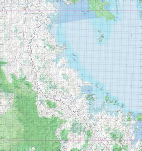 Getlost Map 8656 CALEN Topographic Map V14d 1:75,000 QLD Preview 1