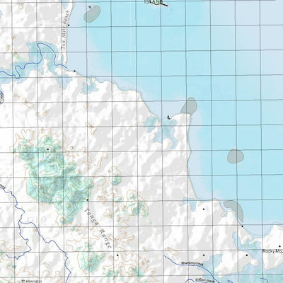 Getlost Map 8656 CALEN Topographic Map V14d 1:75,000 QLD Preview 2