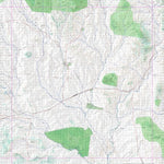 Getlost Map 8654 NEBO Topographic Map V14d 1:75,000 QLD Preview 1