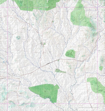 Getlost Map 8654 NEBO Topographic Map V14d 1:75,000 QLD Preview 1