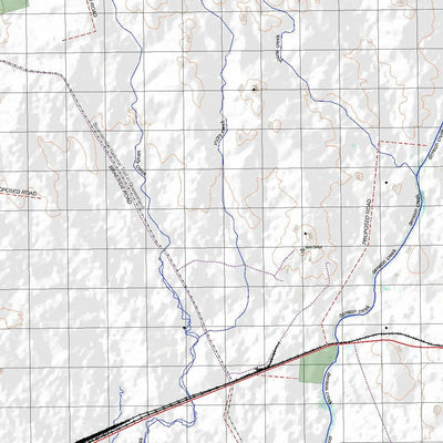 Getlost Map 8654 NEBO Topographic Map V14d 1:75,000 QLD Preview 2
