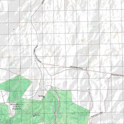 Getlost Map 8745 MUGGLETON Topographic Map V14d 1:75,000 QLD Preview 2
