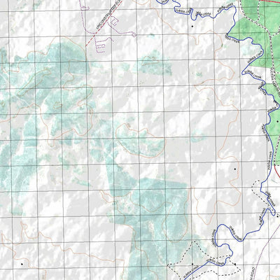 Getlost Map 8745 MUGGLETON Topographic Map V14d 1:75,000 QLD Preview 3