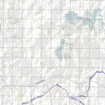 Getlost Map 8045 LANGLO CROSSING Topographic Map V14d 1:75,000 QLD Preview 3