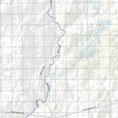 Getlost Map 8443 ABBIEGLASSIE Topographic Map V14d 1:75,000 QLD Preview 3
