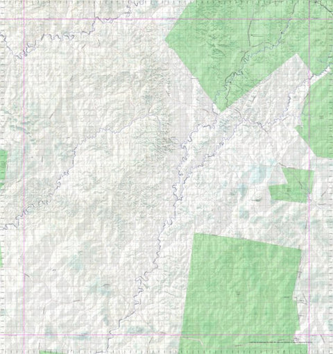 Getlost Map 8447 WARRONG Topographic Map V14d 1:75,000 QLD Preview 1