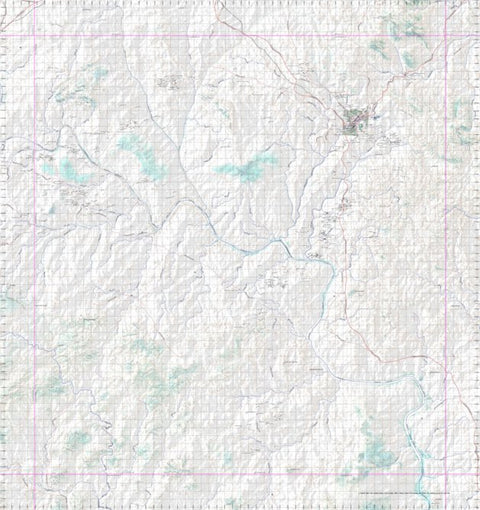 Getlost Map 8257 RAVENSWOOD Topographic Map V14d 1:75,000 QLD Preview 1