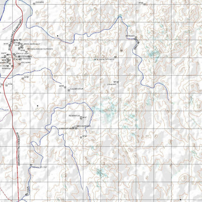 Getlost Map 8257 RAVENSWOOD Topographic Map V14d 1:75,000 QLD Preview 3