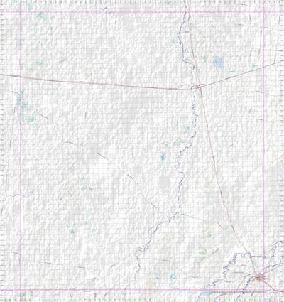 Getlost Map 8640 THALLON Topographic Map V14d 1:75,000 QLD Preview 1