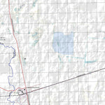 Getlost Map 8640 THALLON Topographic Map V14d 1:75,000 QLD Preview 3