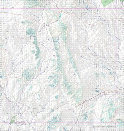 Getlost Map 8554 HARRYBRANDT Topographic Map V14d 1:75,000 QLD Preview 1
