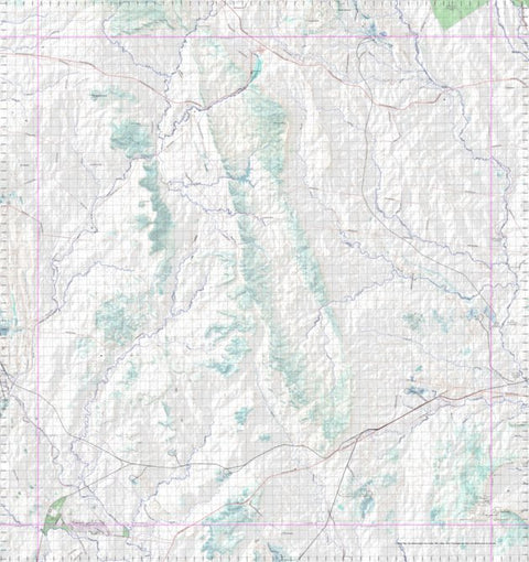Getlost Map 8554 HARRYBRANDT Topographic Map V14d 1:75,000 QLD Preview 1