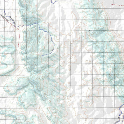 Getlost Map 8554 HARRYBRANDT Topographic Map V14d 1:75,000 QLD Preview 2