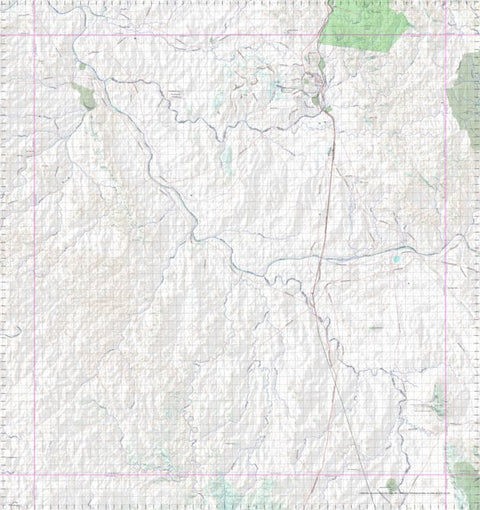 Getlost Map 8456 COLLINSVILLE Topographic Map V14d 1:75,000 QLD Preview 1