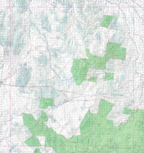 Getlost Map 9043 KOGAN Topographic Map V14d 1:75,000 QLD Preview 1