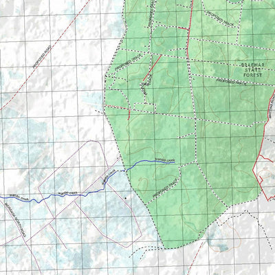 Getlost Map 9043 KOGAN Topographic Map V14d 1:75,000 QLD Preview 2