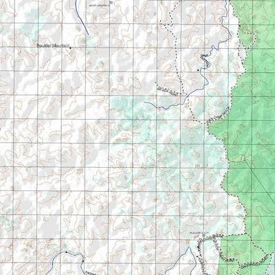 Getlost Map 8060 KANGAROO HILLS Topographic Map V14d 1:75,000 QLD Preview 2