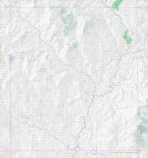 Getlost Map 8643 COGOON Topographic Map V14d 1:75,000 QLD Preview 1