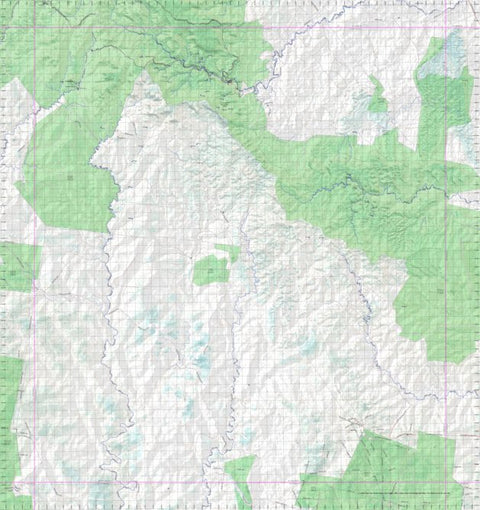Getlost Map 8547 MOUNT HOWE Topographic Map V14d 1:75,000 QLD Preview 1