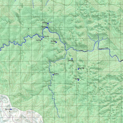 Getlost Map 8547 MOUNT HOWE Topographic Map V14d 1:75,000 QLD Preview 3