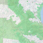 Getlost Map 8061 KIRRAMA Topographic Map V14d 1:75,000 QLD Preview 1