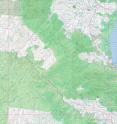 Getlost Map 8061 KIRRAMA Topographic Map V14d 1:75,000 QLD Preview 1