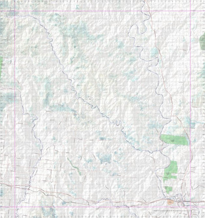 Getlost Map 8445 MITCHELL Topographic Map V14d 1:75,000 QLD Preview 1