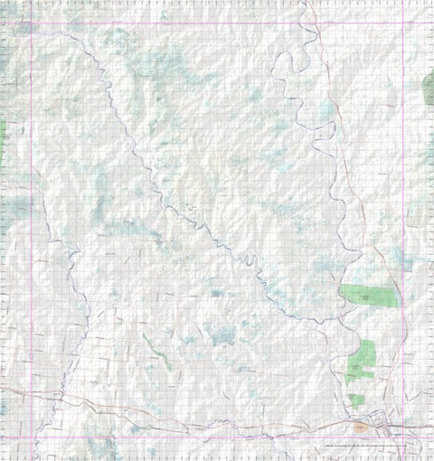 Getlost Map 8445 MITCHELL Topographic Map V14d 1:75,000 QLD Preview 1