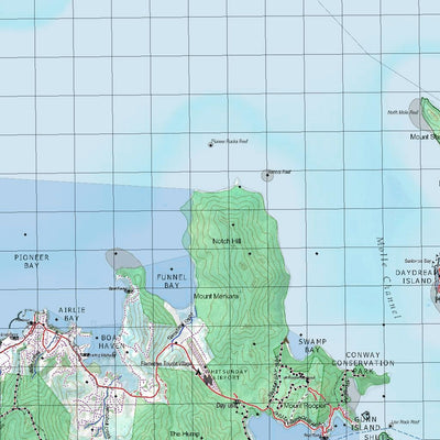 Getlost Map 8657 PROSERPINE Topographic Map V14d 1:75,000 QLD Preview 2