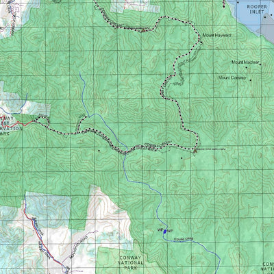 Getlost Map 8657 PROSERPINE Topographic Map V14d 1:75,000 QLD Preview 3