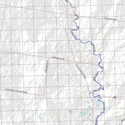 Getlost Map 8844 DULACCA Topographic Map V14d 1:75,000 QLD Preview 2