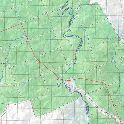 Getlost Map 8844 DULACCA Topographic Map V14d 1:75,000 QLD Preview 3