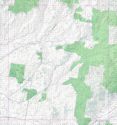 Getlost Map 9041 WYAGA Topographic Map V14d 1:75,000 QLD Preview 1