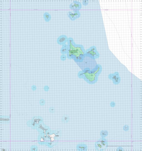 Getlost Map 8954 PERCY ISLES Topographic Map V14d 1:75,000 QLD Preview 1