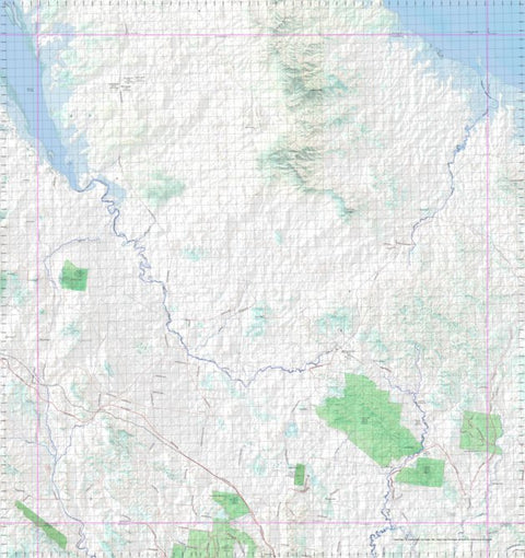 Getlost Map 8952 PRINCHESTER Topographic Map V14d 1:75,000 QLD Preview 1