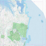 Getlost Map 9052 BAYFIELD Topographic Map V14d 1:75,000 QLD Preview 1