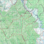 Getlost Map 9052 BAYFIELD Topographic Map V14d 1:75,000 QLD Preview 3