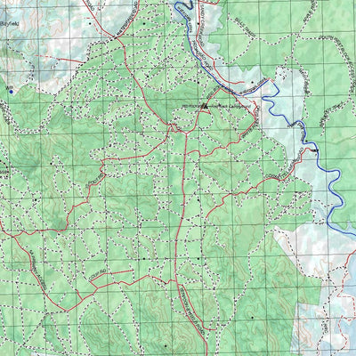 Getlost Map 9052 BAYFIELD Topographic Map V14d 1:75,000 QLD Preview 3