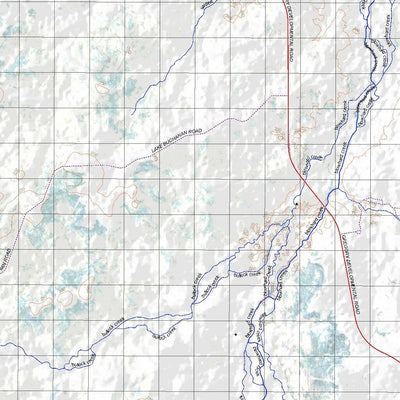 Getlost Map 8155 NATAL DOWNS Topographic Map V14d 1:75,000 QLD Preview 3